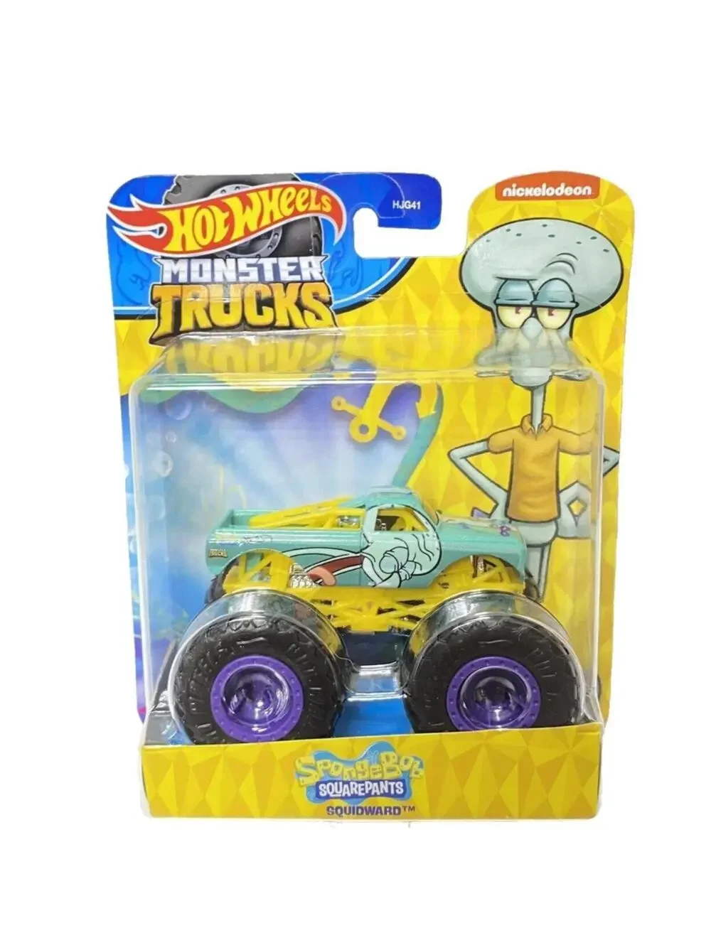 Spongebob SquarePants Squidward Tentacles Hot Wheels Monster Truck Bikini Bottom